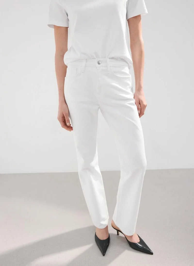 Matilda High-Rise Straight Jeans