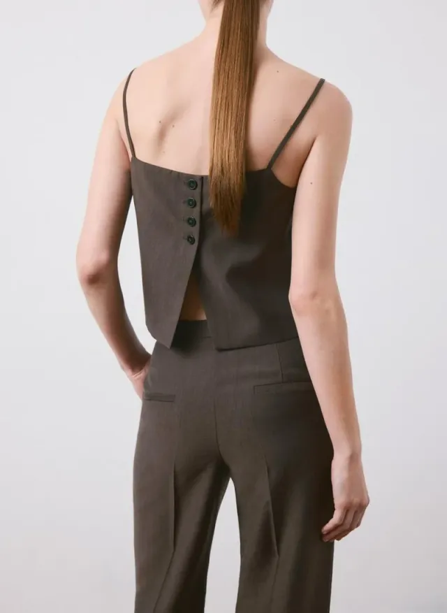 Lyocell Suit Waistcoat – image 2