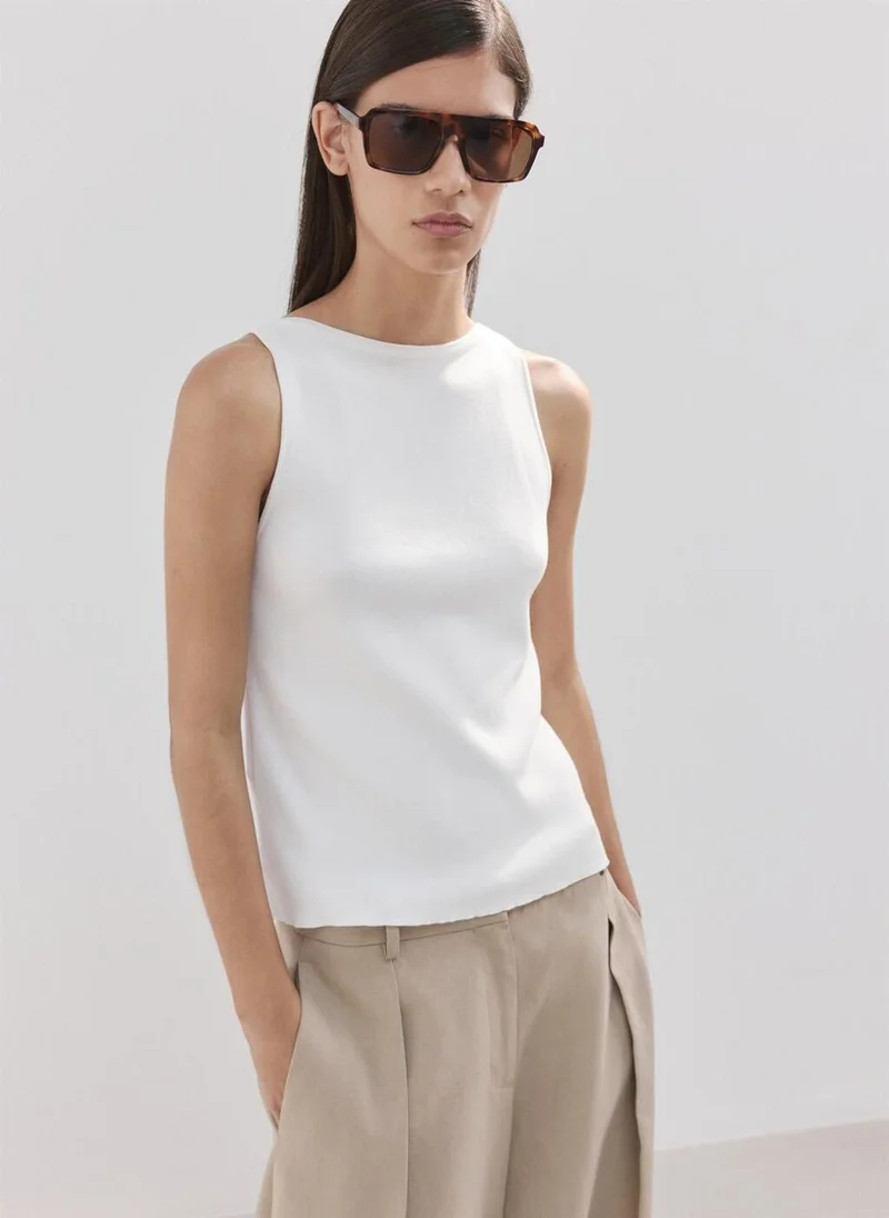 Fine-Knit Top