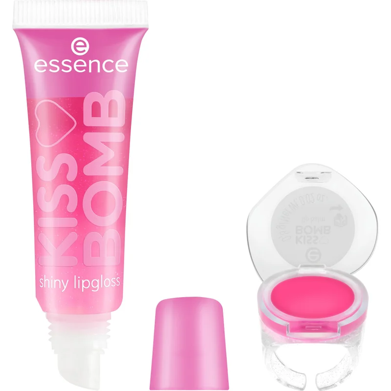 Kiss Bomb Lipgloss & Lip Balm 01