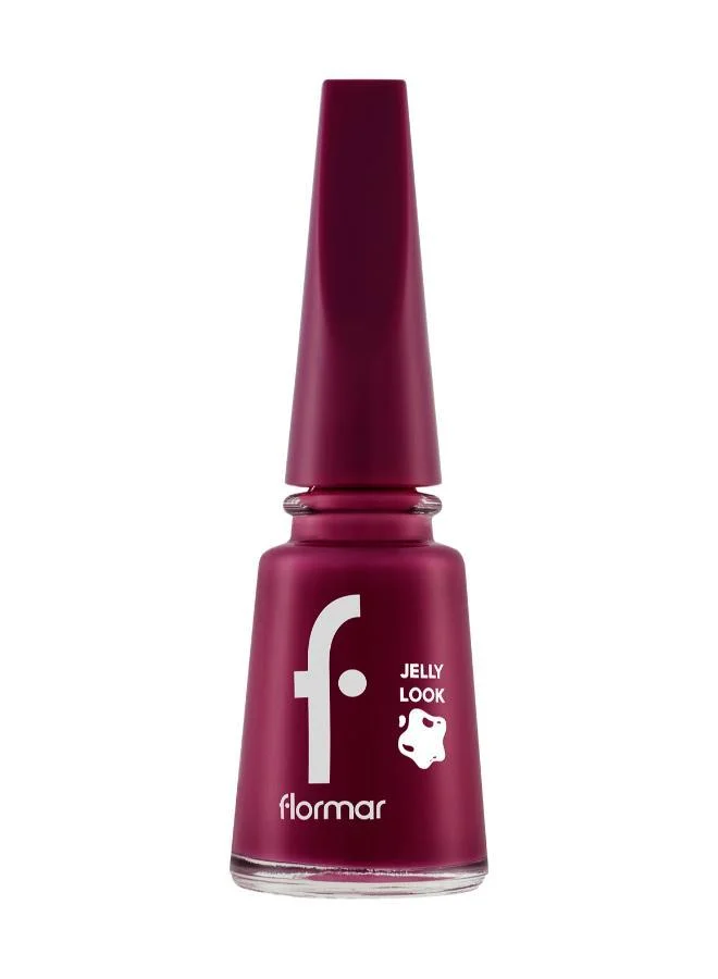 Flormar Jelly Look Nail Enamel Sangria