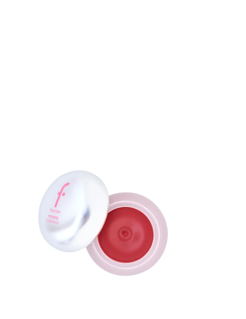 K-Spirit Moussy Multi-Use Lip & Cheek Soft Matte, 004 Jammy Red