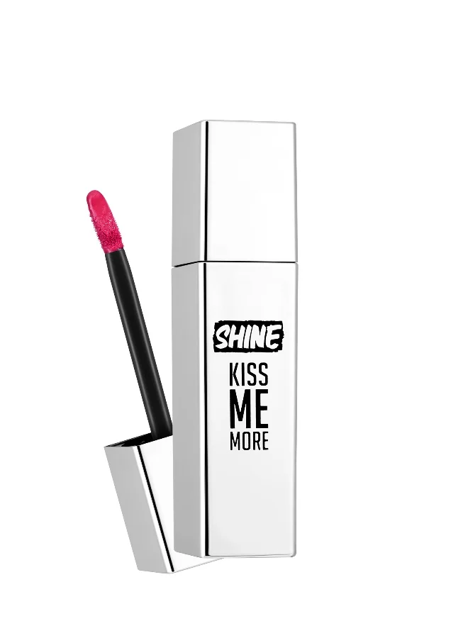 Shine Kiss Me More Liquid Lipstick Apricot Marmalade