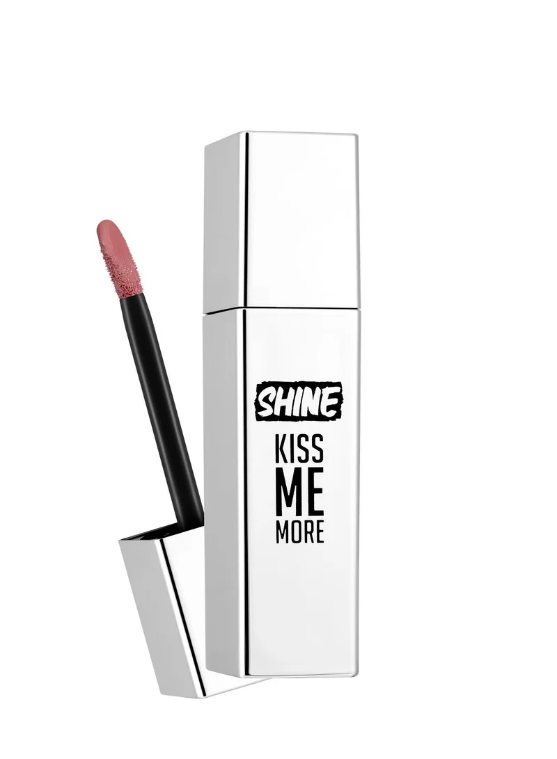 Shine Kiss Me More Liquid Lipstick Apricot Marmalade