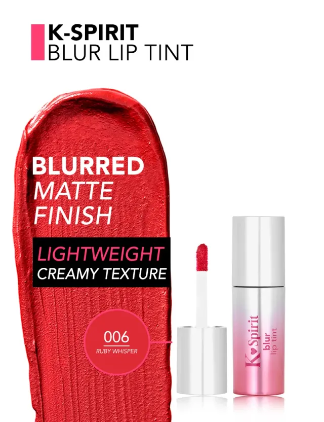 ملمع شفاه K-Spirit Blur 006 Ruby Whisper – صورة 4
