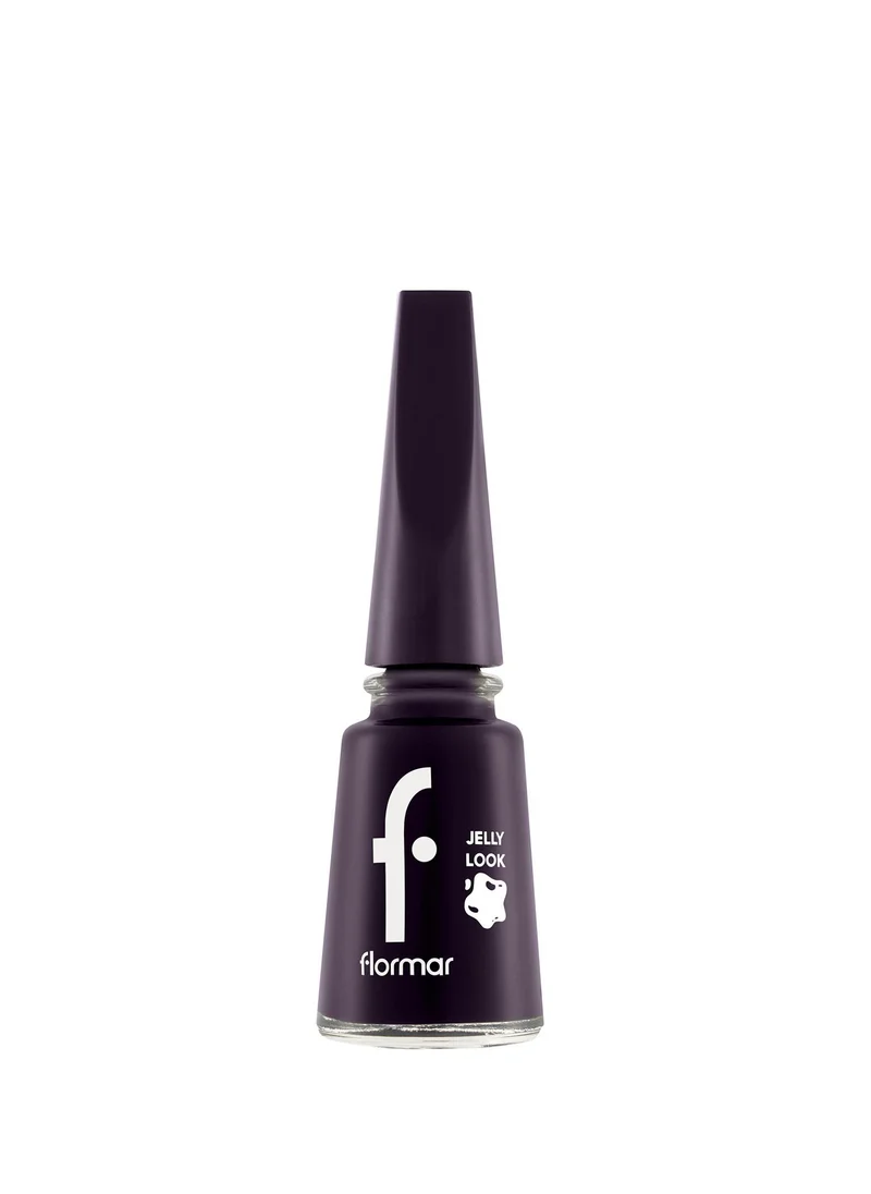 Flormar Jelly Look Nail Enamel Purple Rain