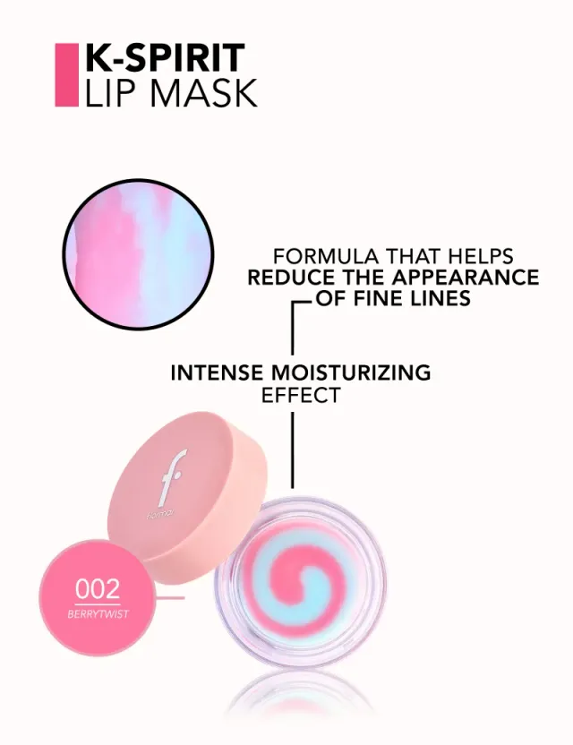 ماسك شفاه K-Spirit Nourishing الليلي Berry Twist – صورة 5