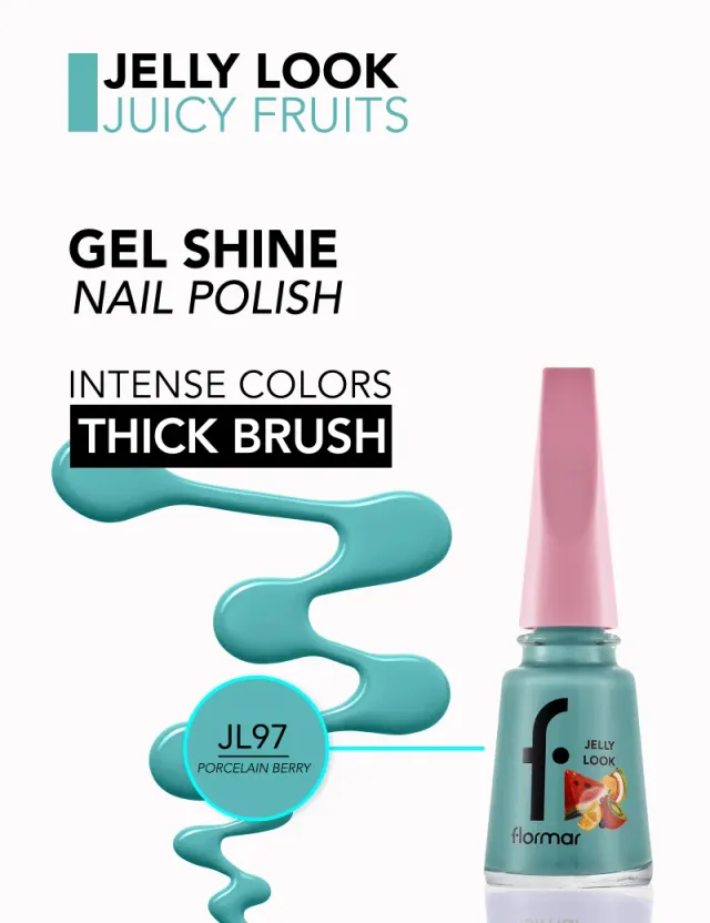 طلاء أظافر Jelly Look Porcelain Berry – صورة 4