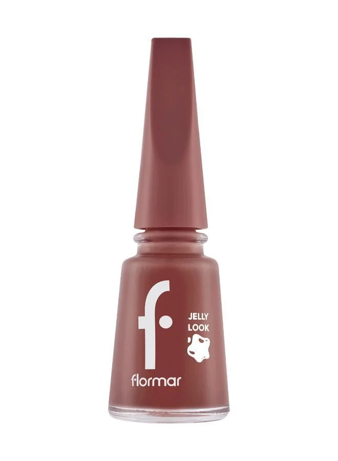 Flormar Jelly Look Nail Enamel Plum
