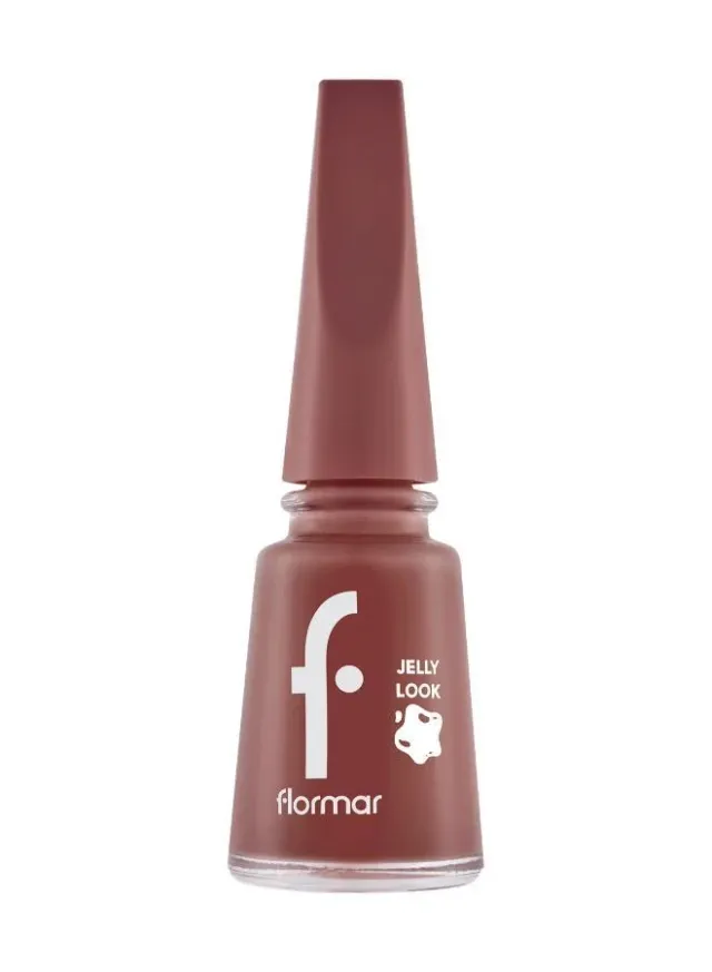 Flormar Jelly Look Nail Enamel Plum