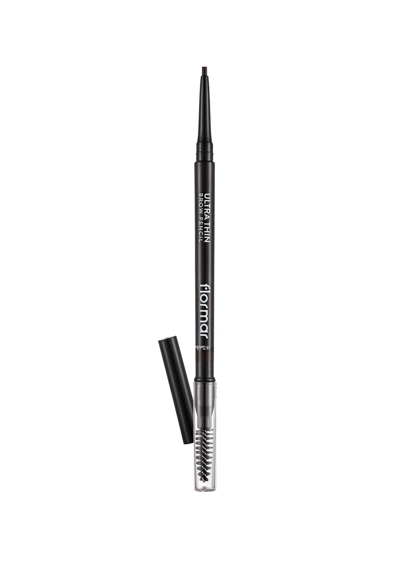 Flormar Ultra Thin Brow Pencil Brown