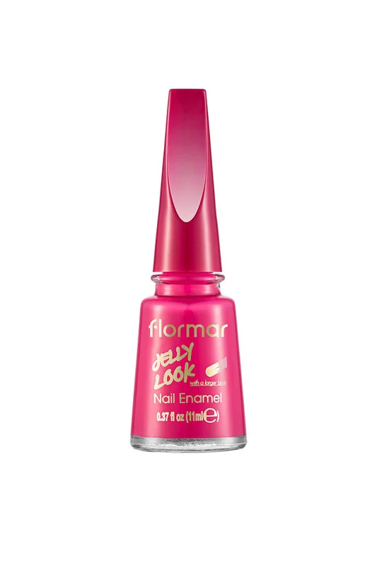 Flormar Jelly Look Nail Enamel Awesome Pink