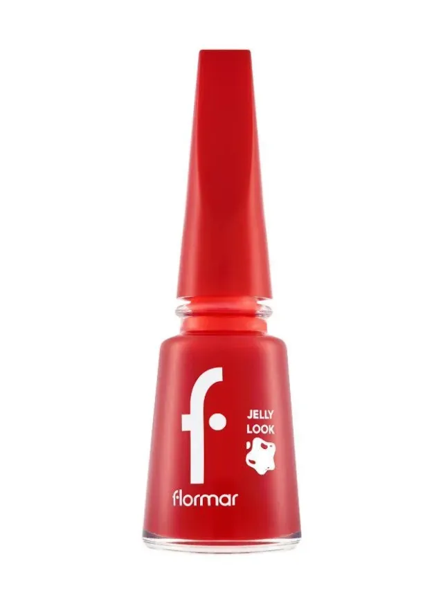 Flormar Jelly Look Nail Enamel Scarlet