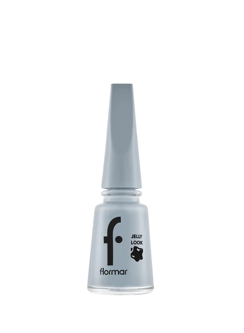Flormar Jelly Look Nail Enamel Light Grey