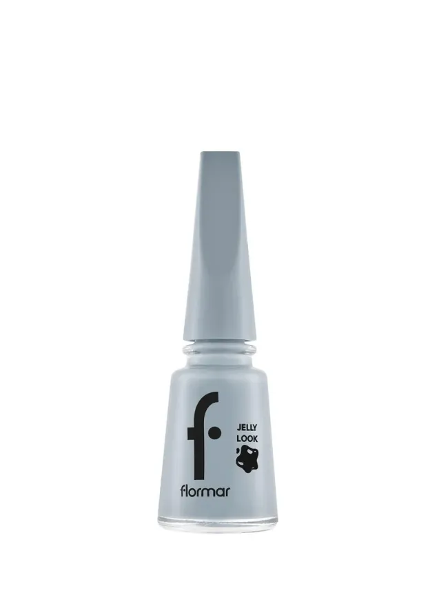 Flormar Jelly Look Nail Enamel Light Grey