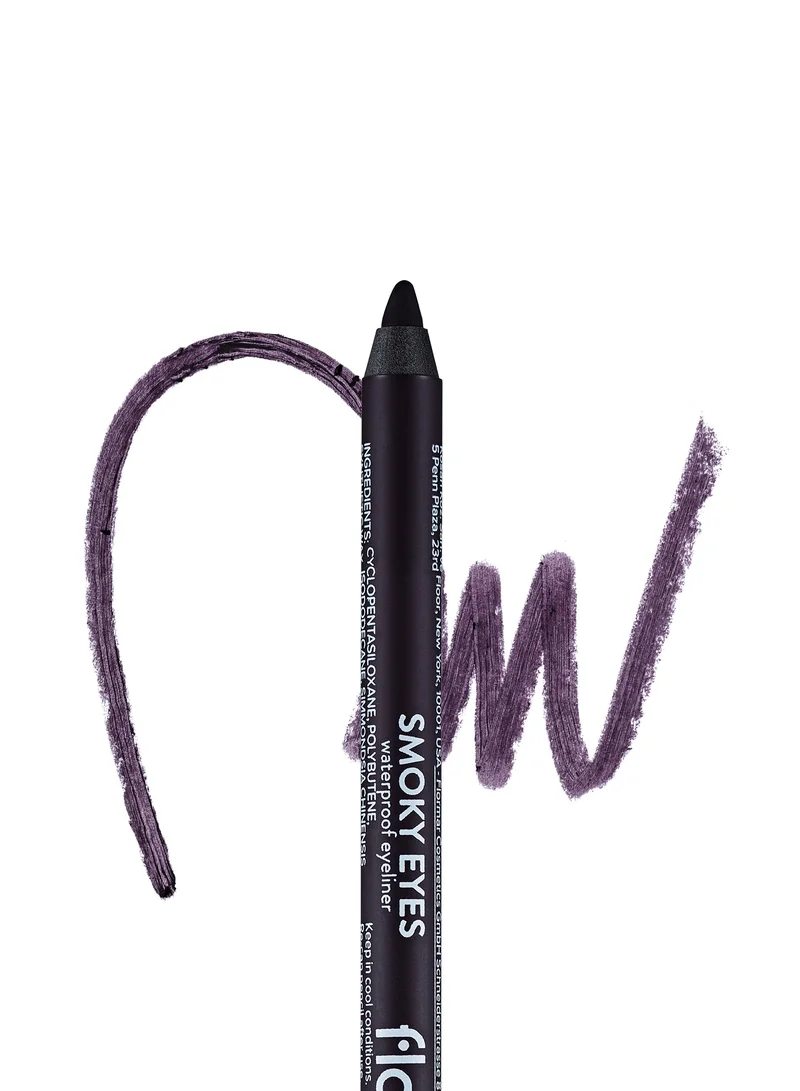 Flormar كحل عيون Smokey Eyes مقاوم للماء بلون كاكي داكن