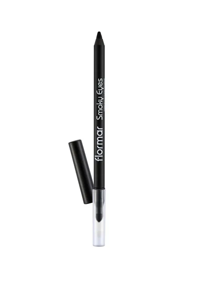 Flormar كحل عيون Smokey Eyes مقاوم للماء بلون كاكي داكن