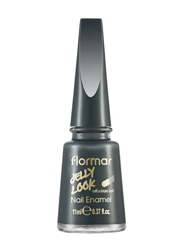 Flormar Jelly Look Nail Enamel Fire Red