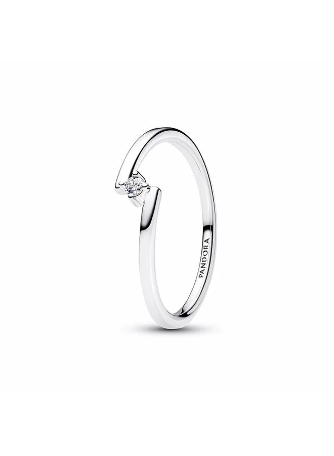 Split Solitaire Ring