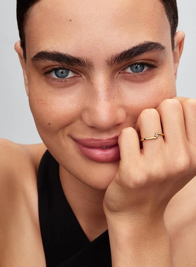Split Solitaire Ring