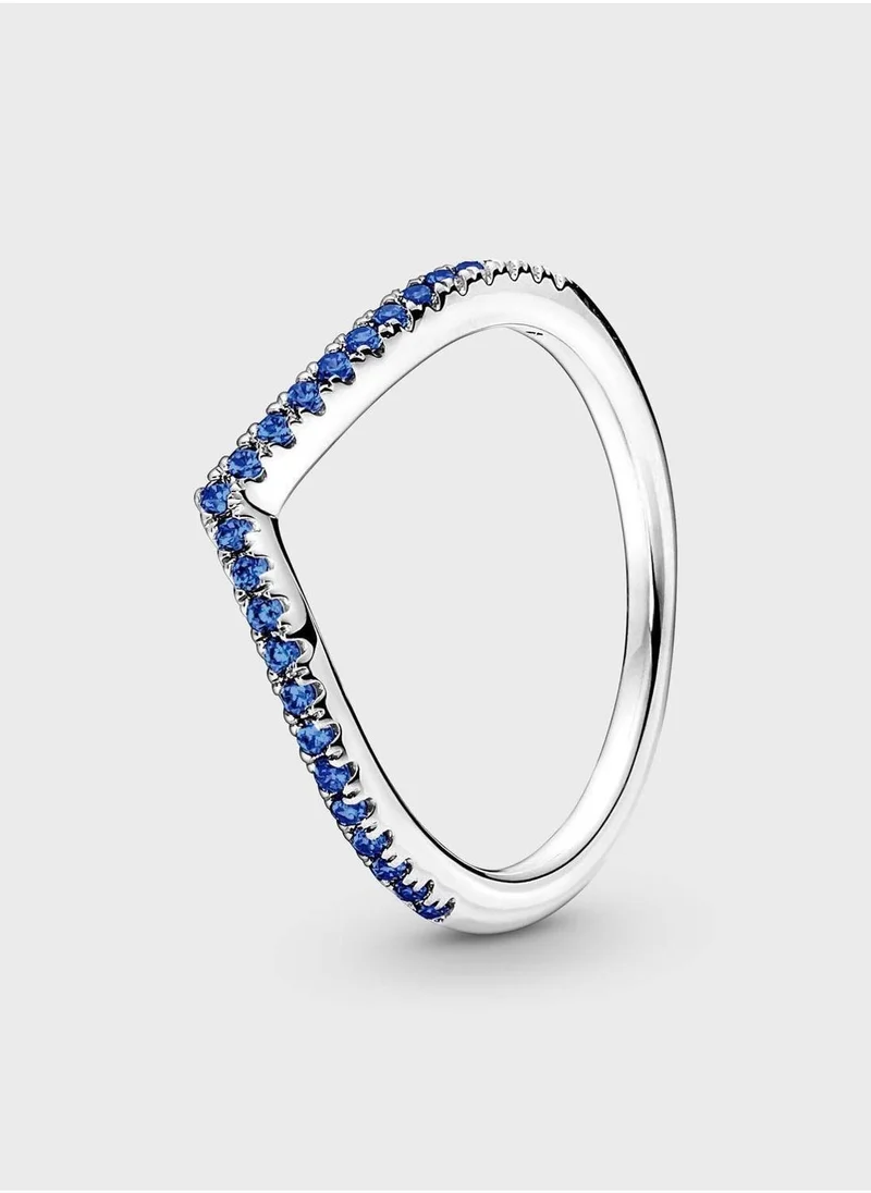 Pandora Timeless Wish Sparkling Ring Blue