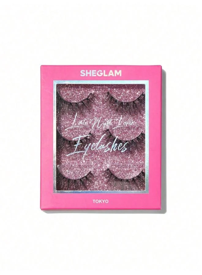 Full Volume False Eyelashes Clear