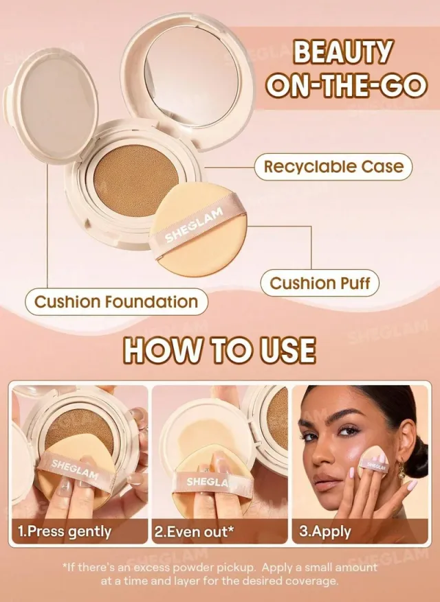 Lock & Go Long-Lasting Cushion Foundation Nude – image 7