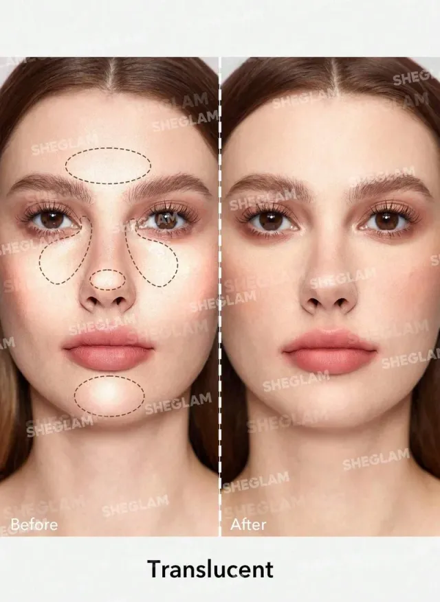 بودرة تثبيت جلو مخبوزة - ترانسيلوسنت – صورة 2
