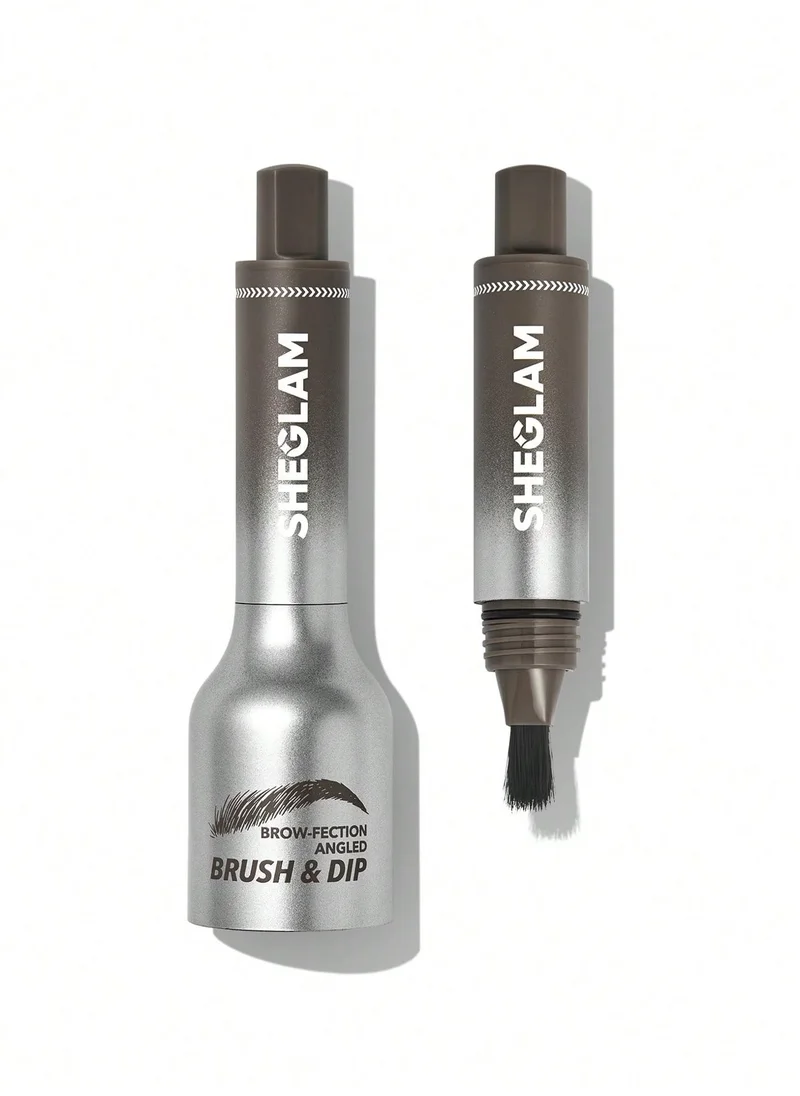 SHEGLAM Brow-Fection Angled Brush & Dip Black