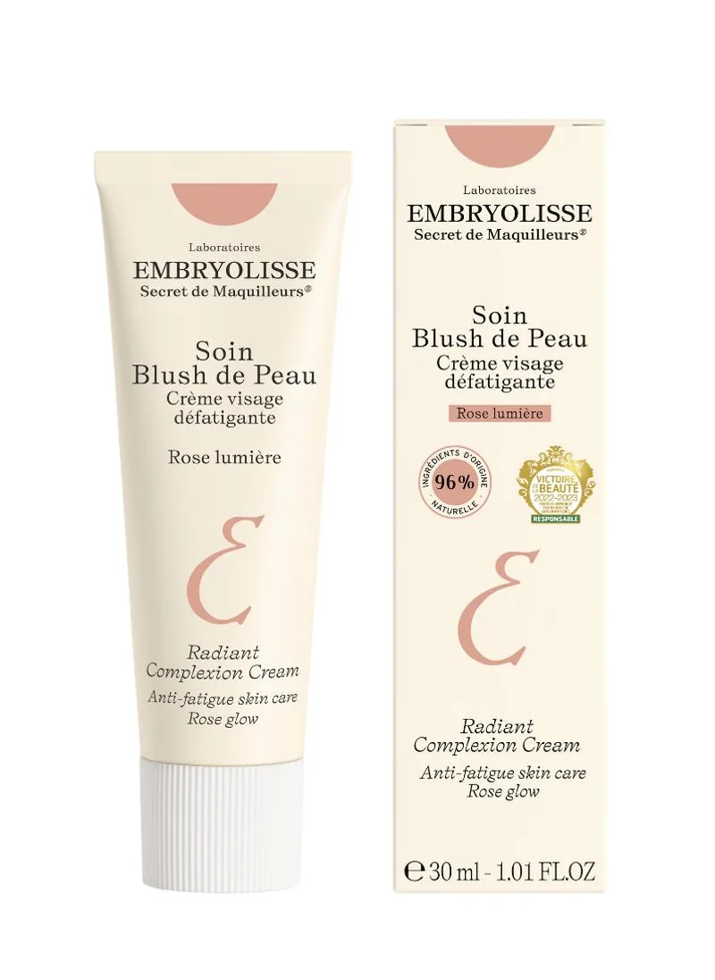 Embryolisse Radiant Rose Glow Complexion Cream 30ml clear