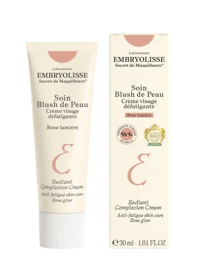 Embryolisse Radiant Rose Glow Complexion Cream 30ml clear