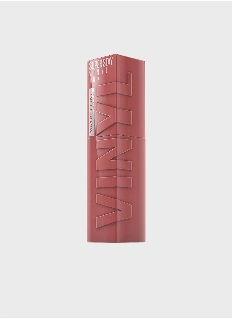 Super Stay Vinyl Ink Longwear Transfer Proof Gloss Lipstick 35 Cheeky