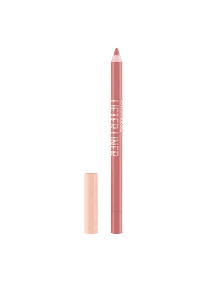 Maybelline New York LIFTER LINER Lip Liner Makeup with Hyaluronic Acid 06 LINE LEADER