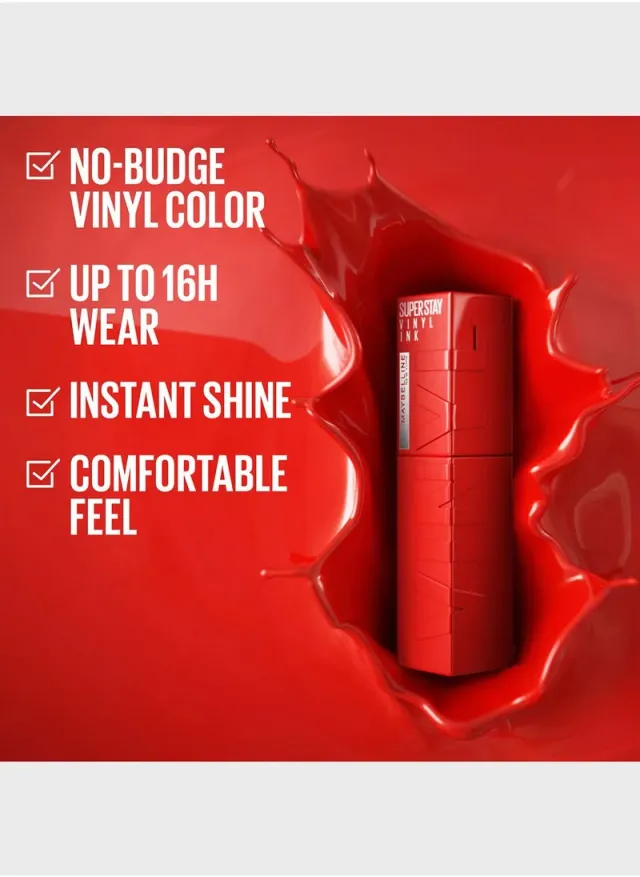 Super Stay Vinyl Ink Gloss Lipstick 20 COY – image 3