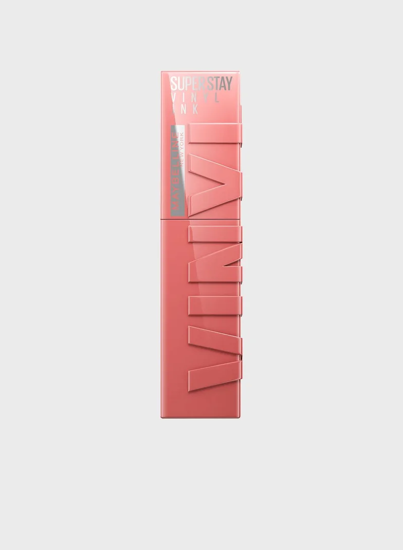 Maybelline Super Stay Vinyl Ink Gloss Lipstick, Charmed