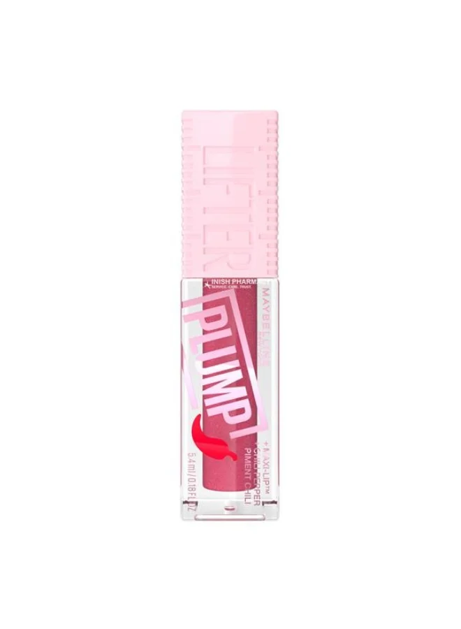 Lifter Plump Hydrating Lip Plumping Gloss Chilli Pepper blush blaze