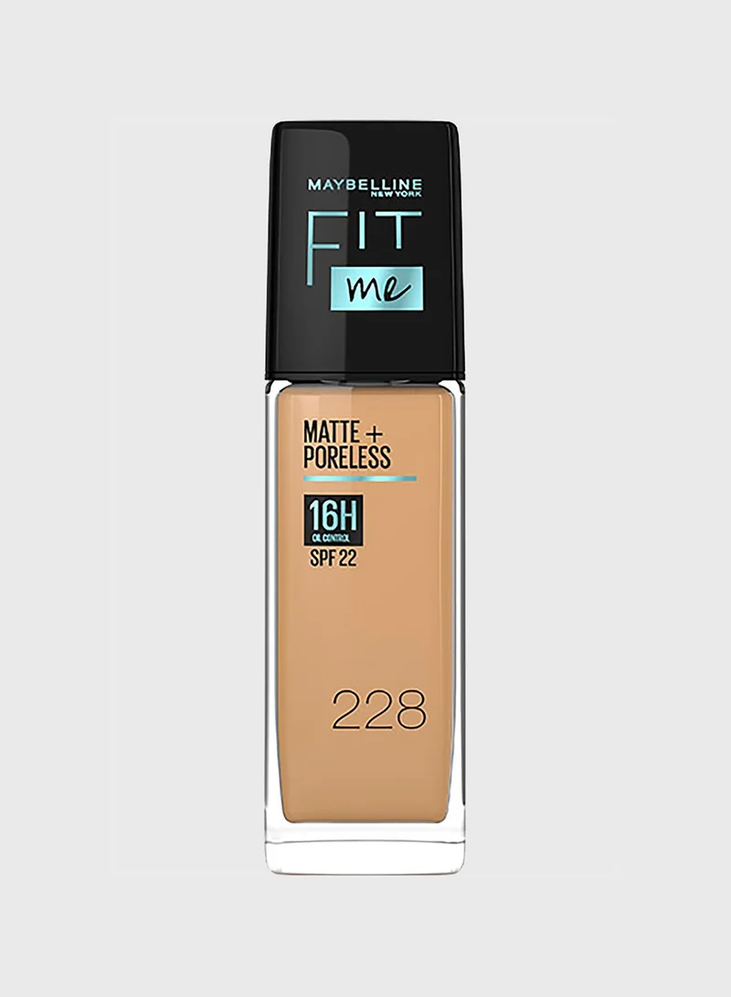 Fit Me Matte & Poreless 16H Oil Control SPF 22 Foundation 228