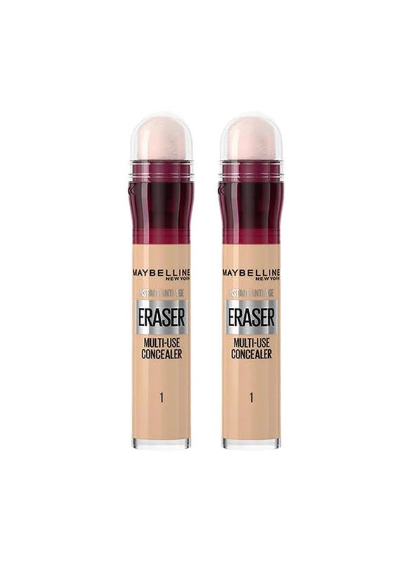 Maybelline Instant Age Rewind Eraser Concealer 2-Pack 01 Light