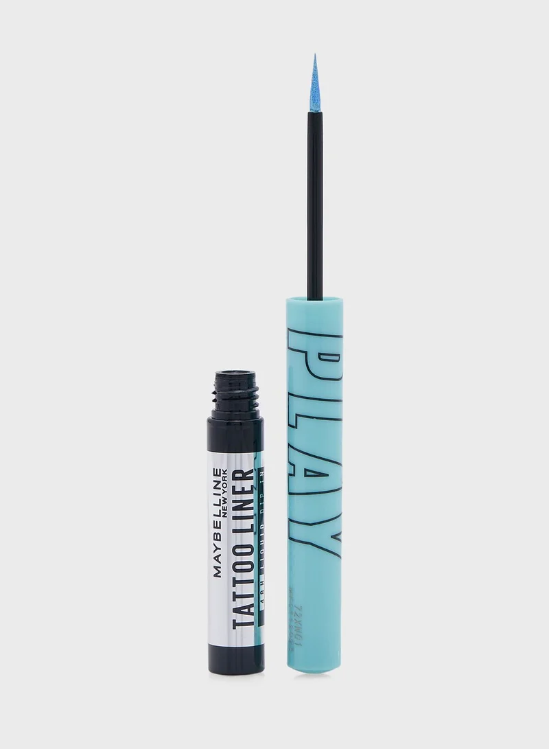 Maybelline New York Tattoo Liner Play Smudge-Proof Waterproof Liquid Eyeliner defend