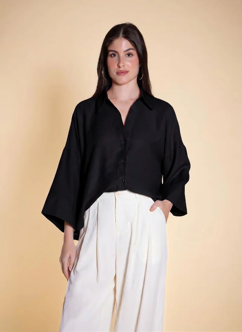 COMFORT COTTON BLEND SHIRT