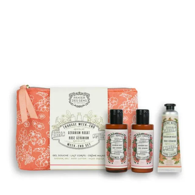 Travel case - Geranium Rosat