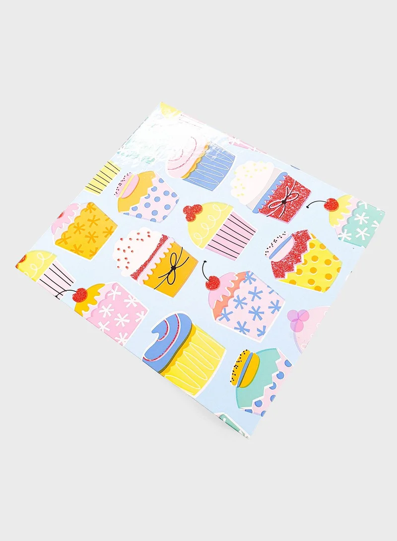 Multi Cupcake Book Makeup Set Multicolor