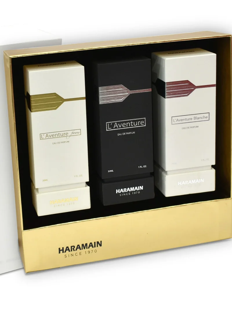 3-Piece L'Aventure Collection Unisex Spray 30ml Brown