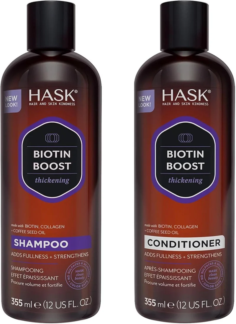 Hask Biotin Shampoo 2-Pack 355ml
