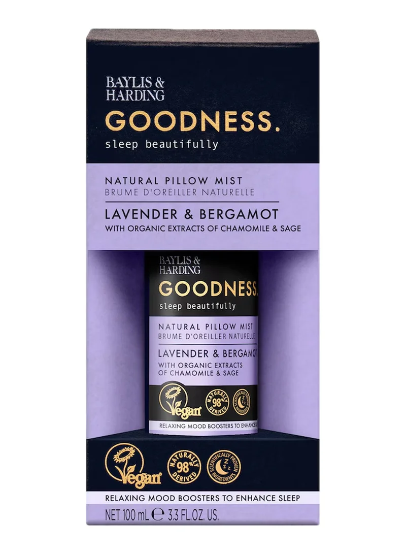 Goodness Sleep Beautifully Pillow Mist Lavender Bergamot 100ml
