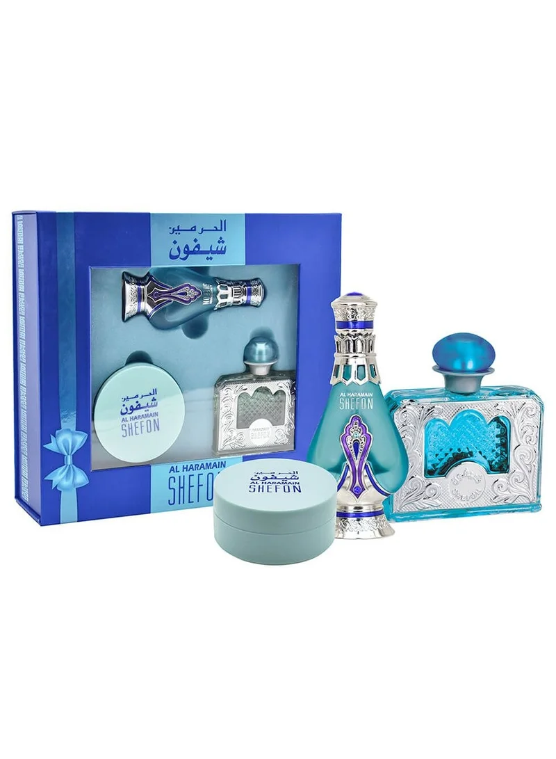 Haramain Shefon Gift Set Blue