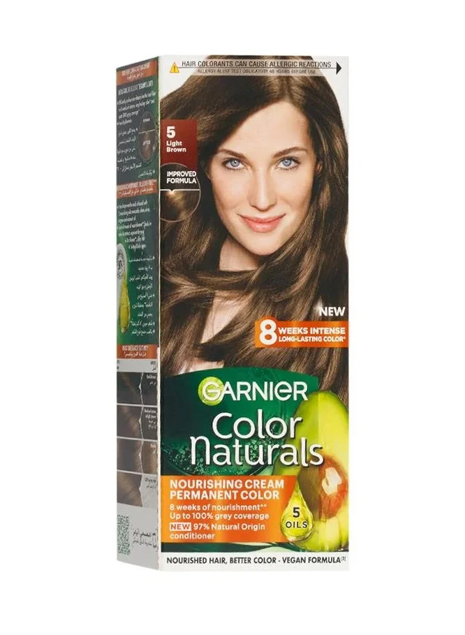 Garnier Color Naturals Permanent Colour Cream Light Brown