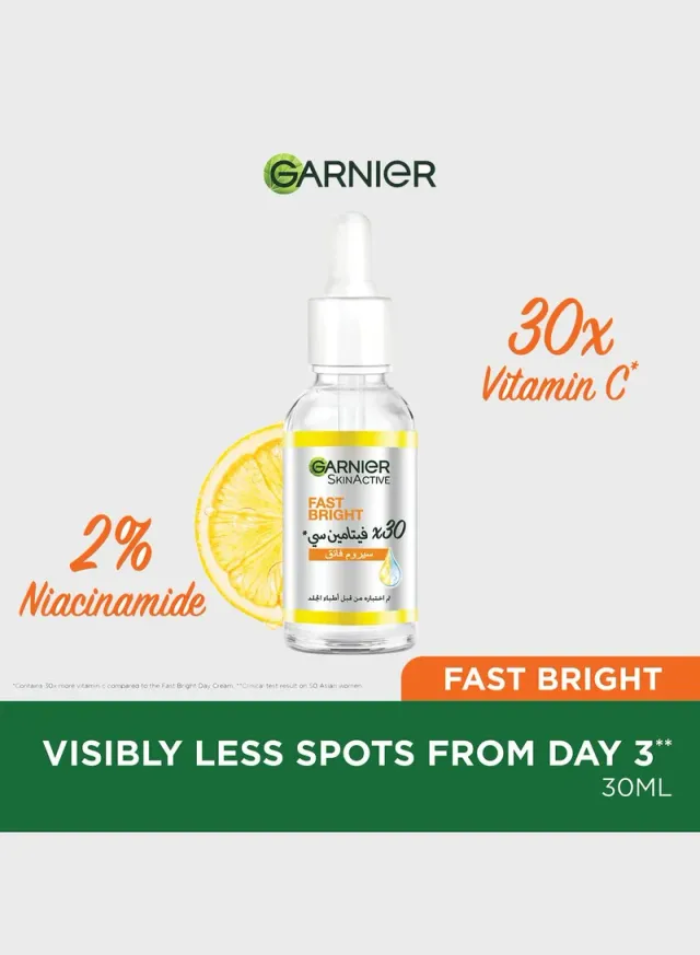 Skin Active Fast Bright 30x Vitamin C Anti Dark Spot Serum Clear – image 3