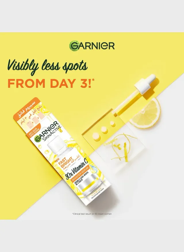 Skin Active Fast Bright 30x Vitamin C Anti Dark Spot Serum Clear – image 6