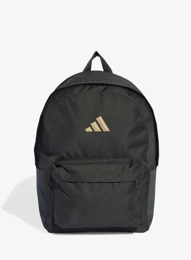 3-Stripes Logo Backpack BLACK